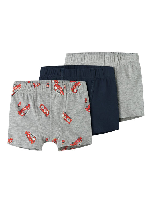 BESTSELLER NMMTIGHTS 3P GREY FIRETRUCK NOOS