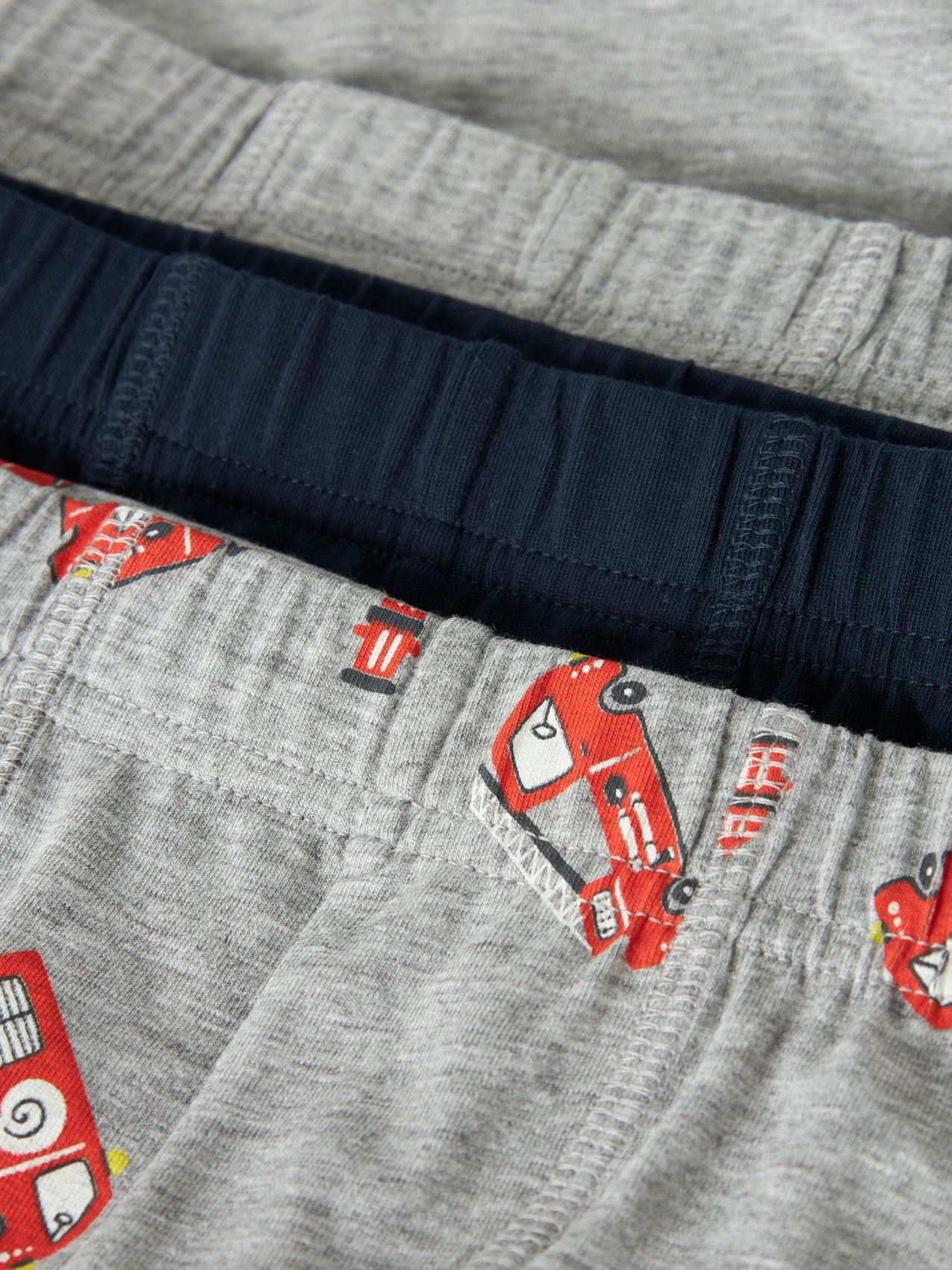 BESTSELLER NMMTIGHTS 3P GREY FIRETRUCK NOOS