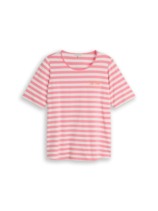 TOM TAILOR Plus Size - T-Shirt mit Stickerei