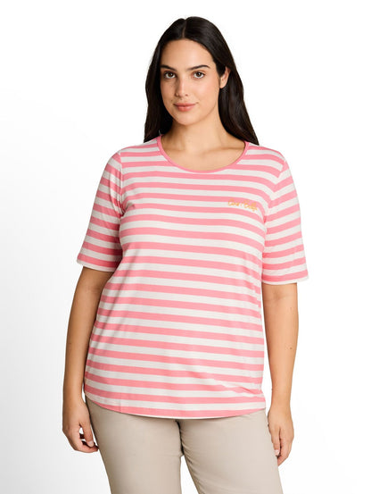 TOM TAILOR Plus Size - T-Shirt mit Stickerei