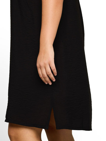 TOM TAILOR Plus Size - Kleid mit V-Ausschnitt