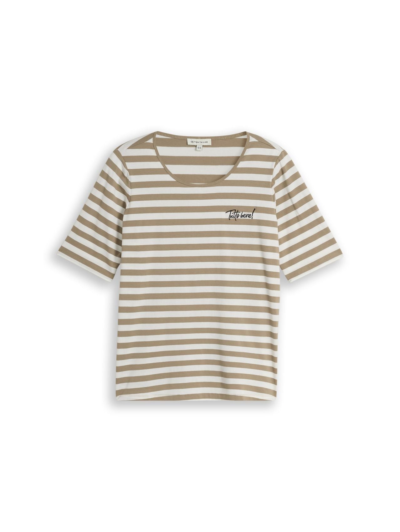 TOM TAILOR Plus Size - T-Shirt mit Stickerei 52