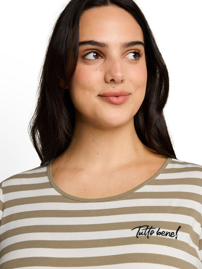 TOM TAILOR Plus Size - T-Shirt mit Stickerei
