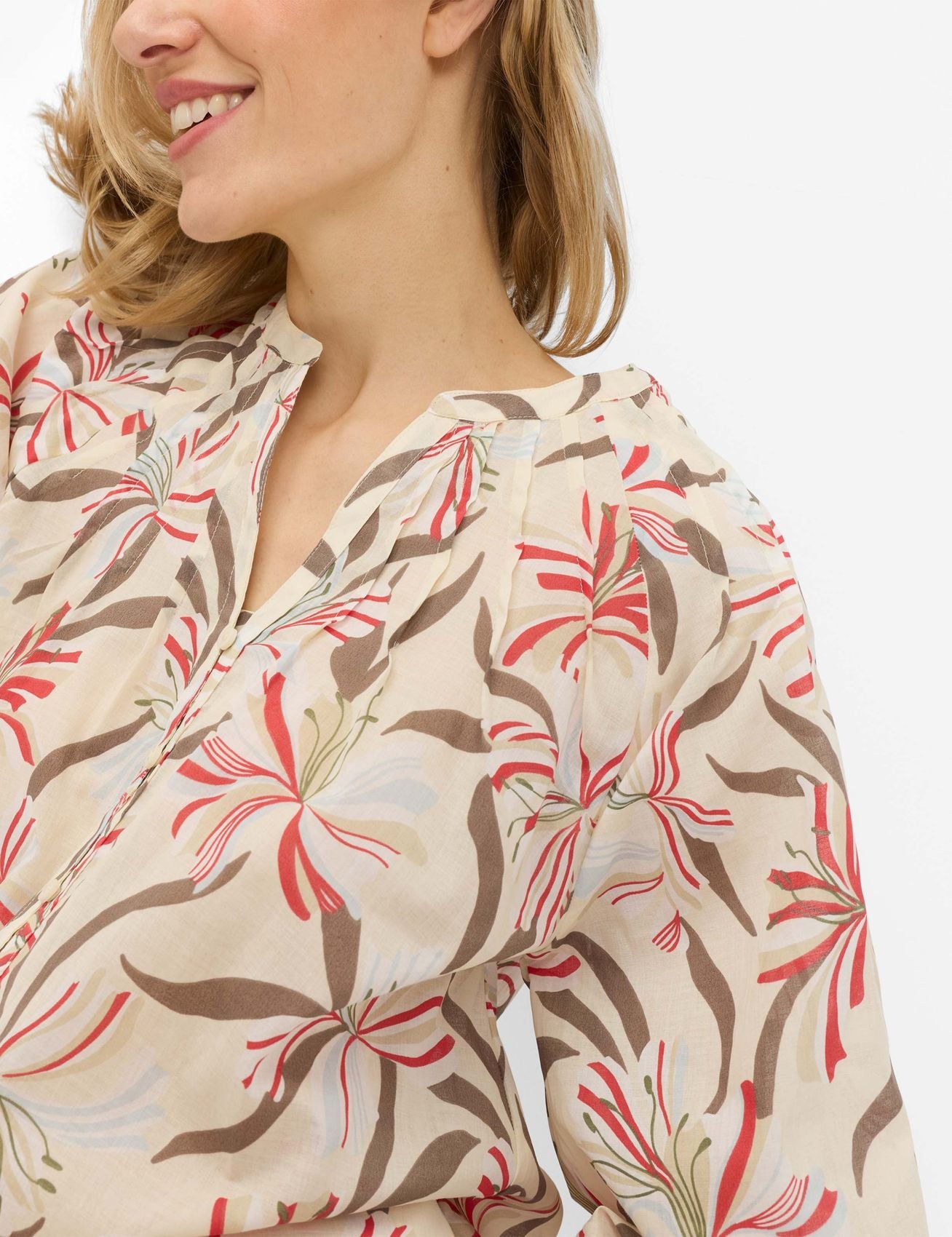 Bluse mit Blumenmuster "Valesca"