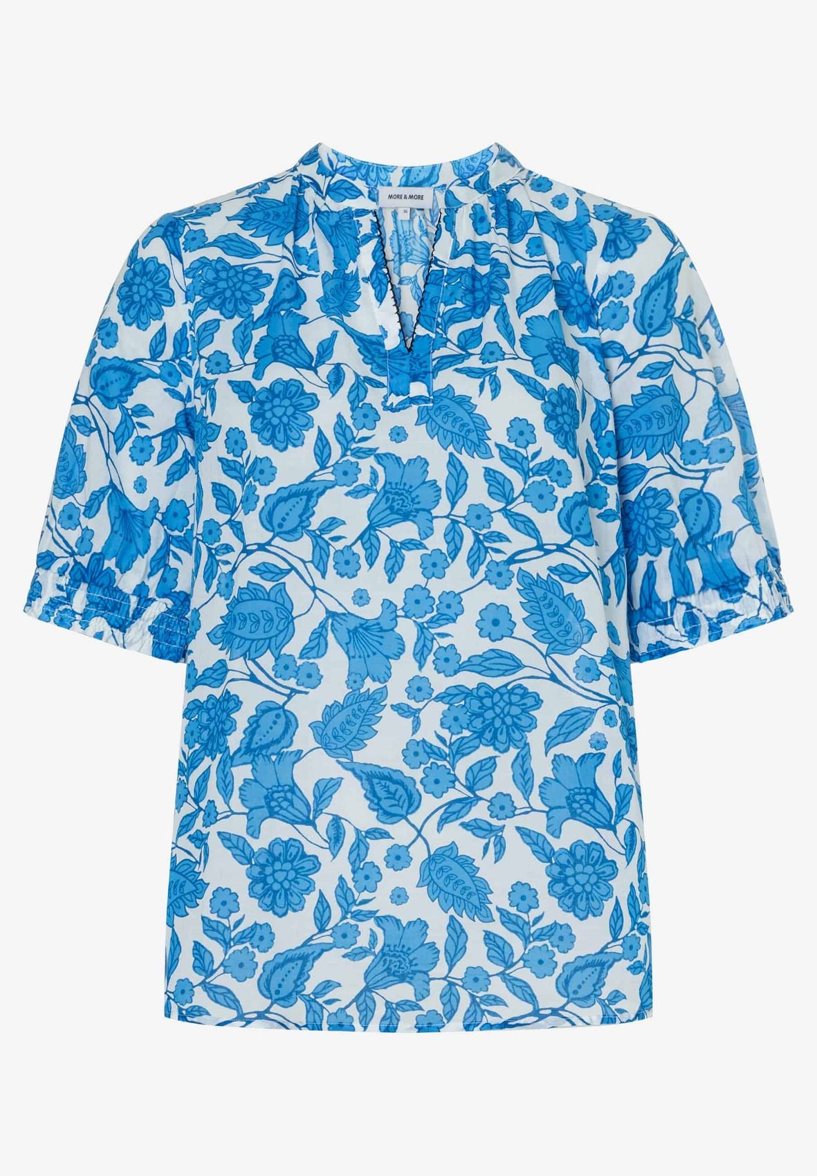 Sommerliche Bluse mit Blumenprint