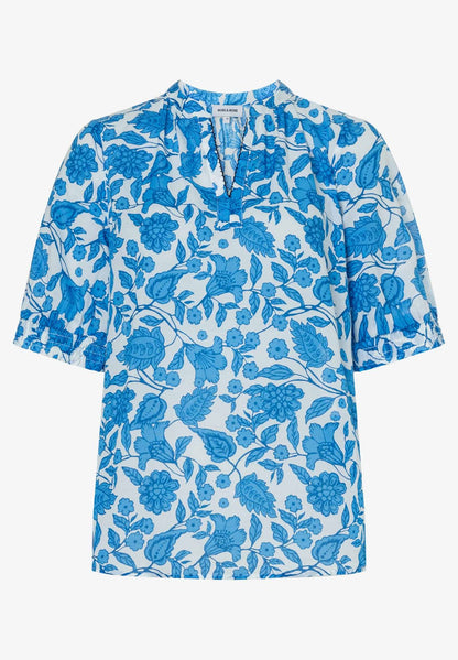 Sommerliche Bluse mit Blumenprint