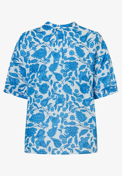 Sommerliche Bluse mit Blumenprint