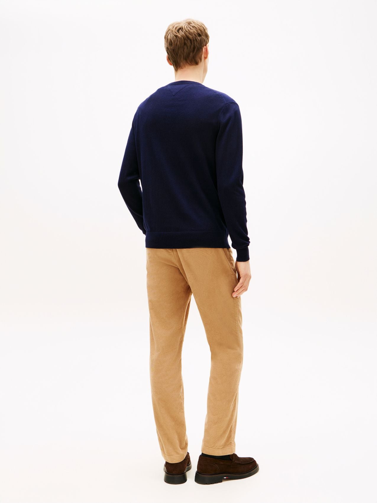 TOMMY HILFIGER PIMA ORG CTN CASHMERE V NECK
