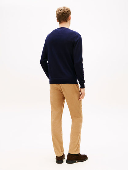 TOMMY HILFIGER PIMA ORG CTN CASHMERE V NECK
