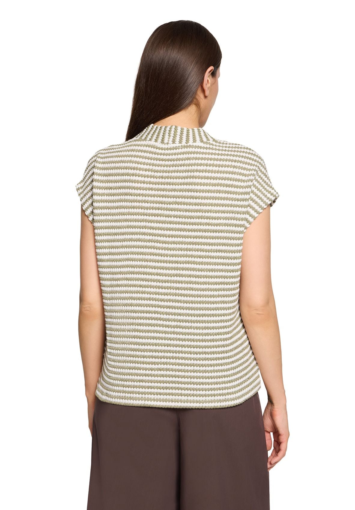 CARTOON Ringelshirt mit V-Ausschnitt