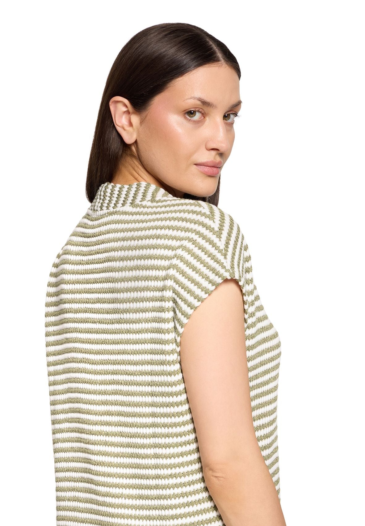CARTOON Ringelshirt mit V-Ausschnitt