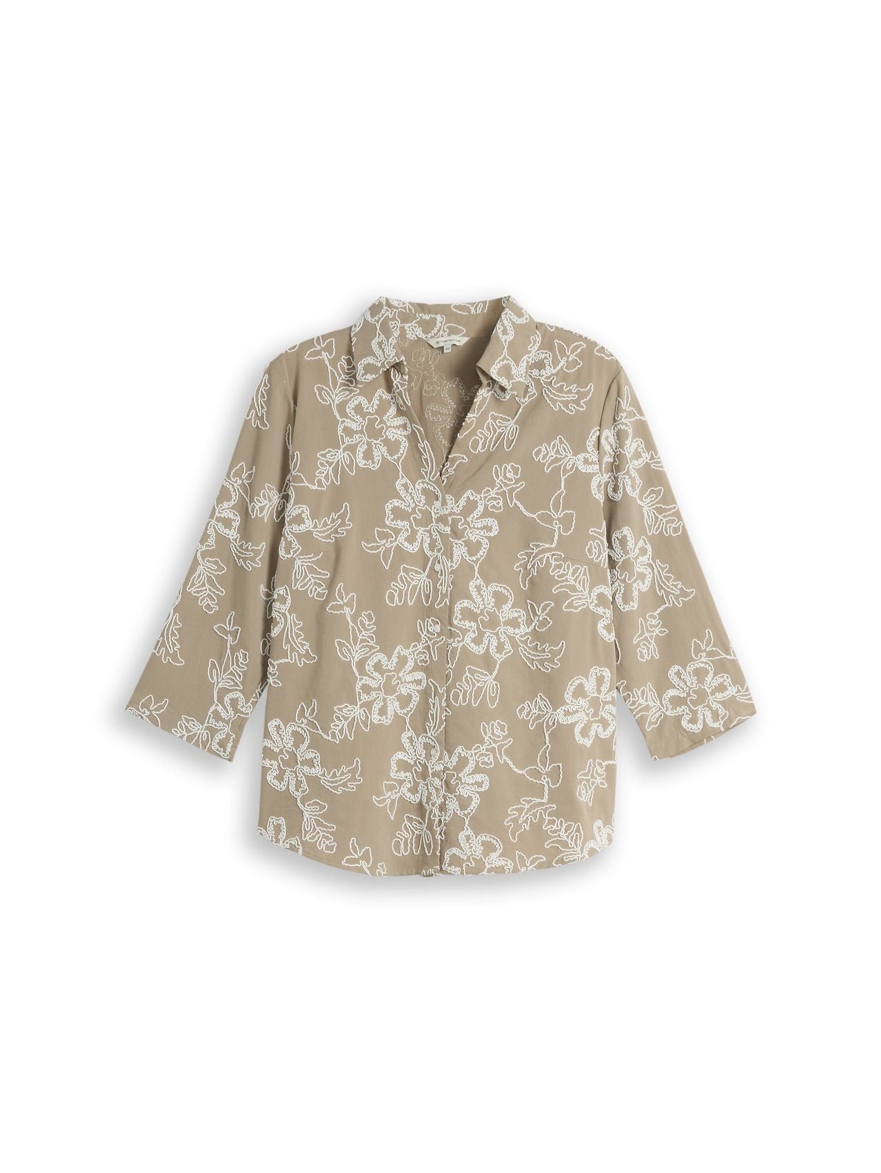 TOM TAILOR Plus Size - Bluse mit Stickerei 52