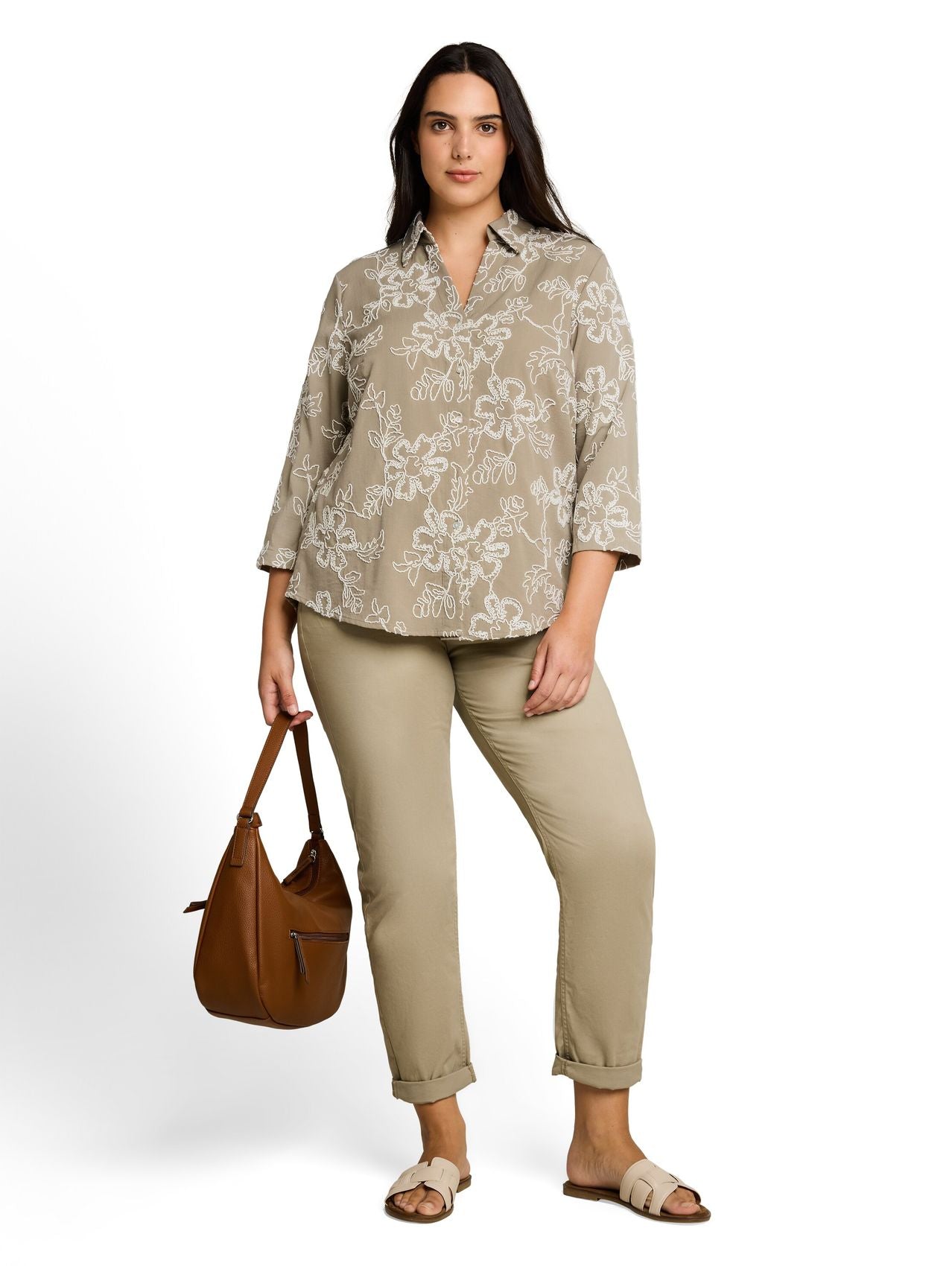 TOM TAILOR Plus Size - Bluse mit Stickerei