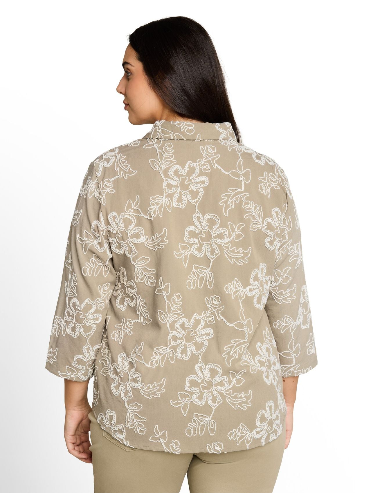 TOM TAILOR Plus Size - Bluse mit Stickerei
