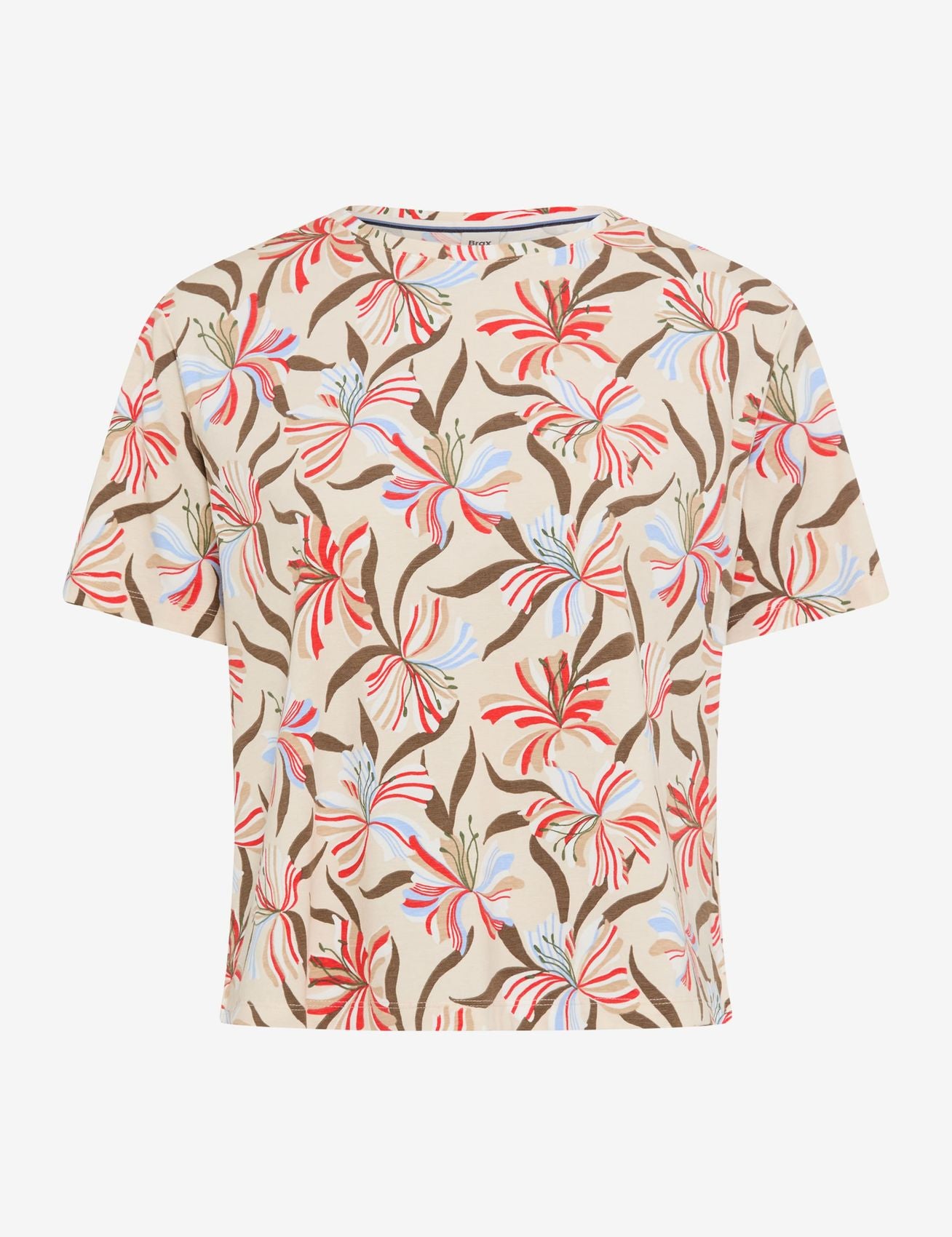 Jersey-Shirt mit Blumenmuster "Cara S"