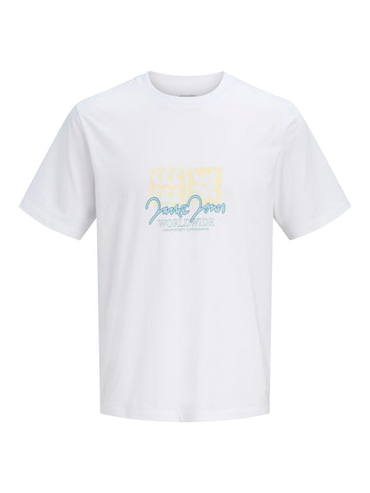 JACK & JONES JORRIVIERA FRONT TEE SS CREW NECK FST XXL