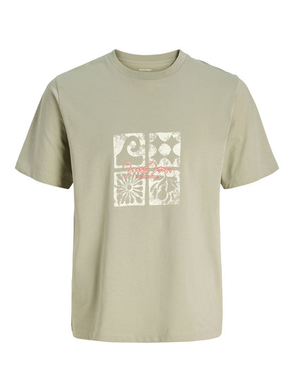 JACK & JONES JORRIVIERA FRONT TEE SS CREW NECK FST XL