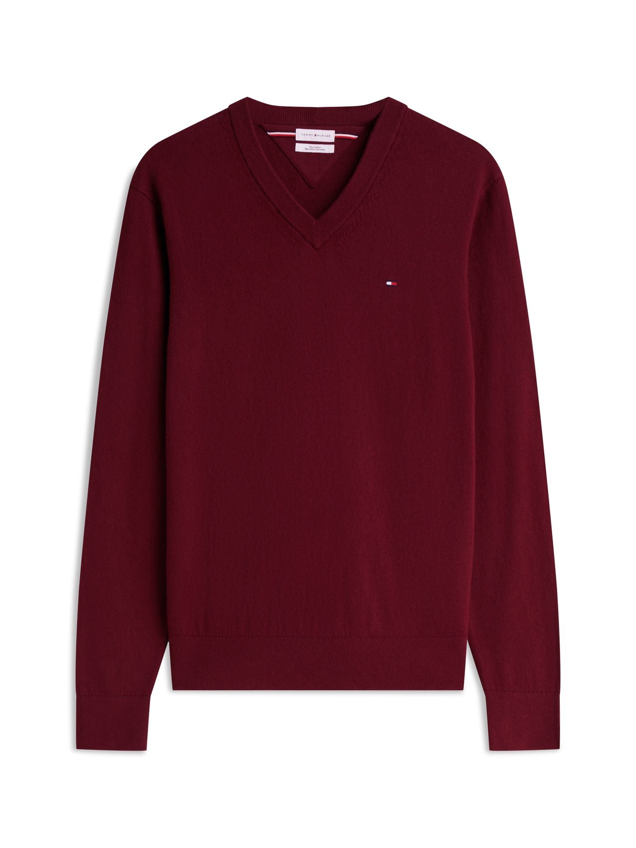 PIMA ORG CTN CASHMERE V NECK