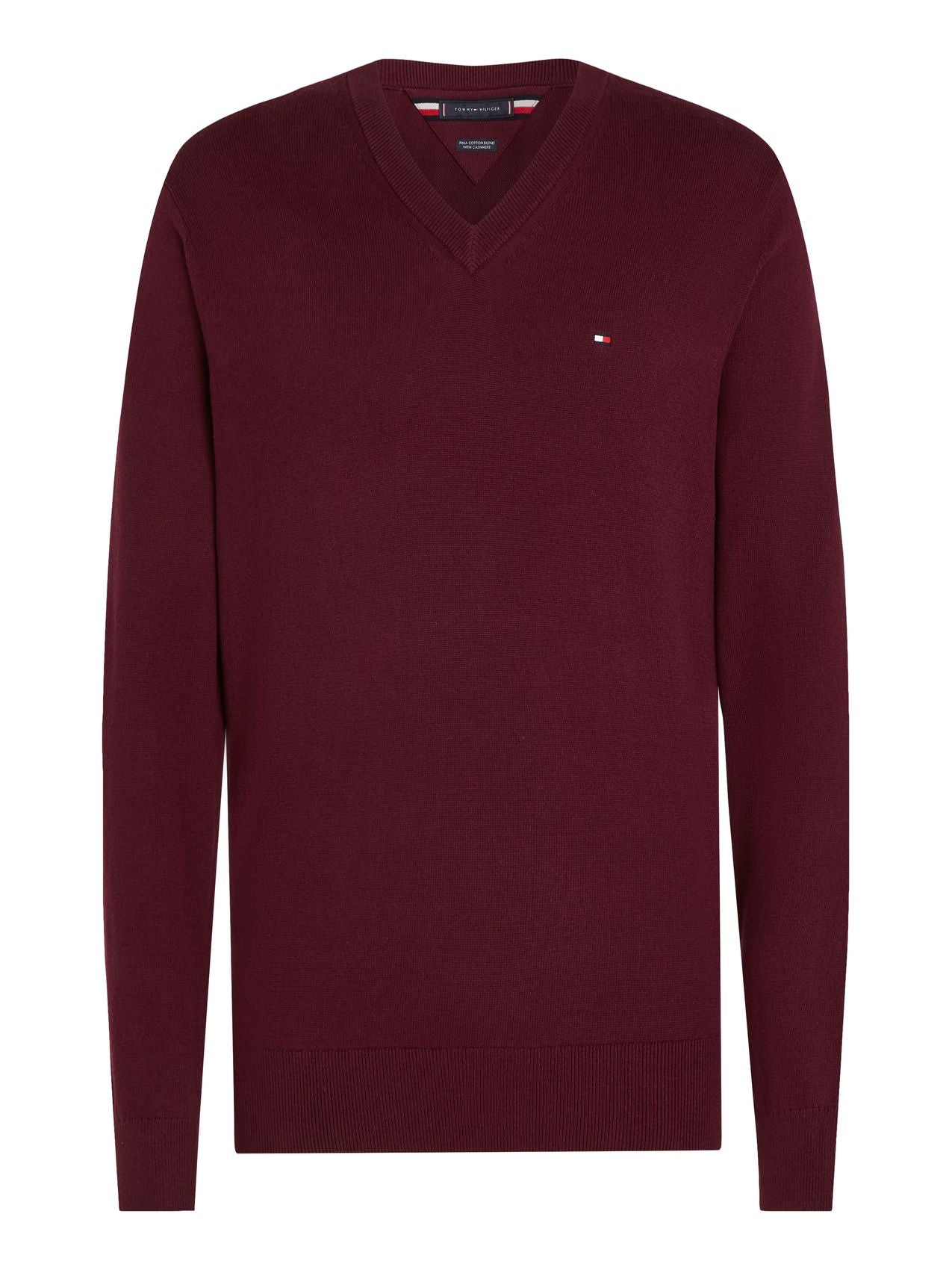 PIMA ORG CTN CASHMERE V NECK