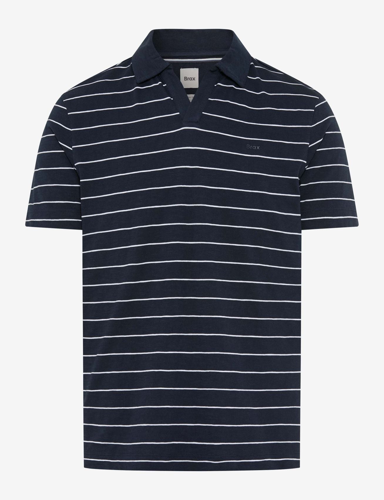Gestreiftes Baumwoll-Poloshirt "Paz"