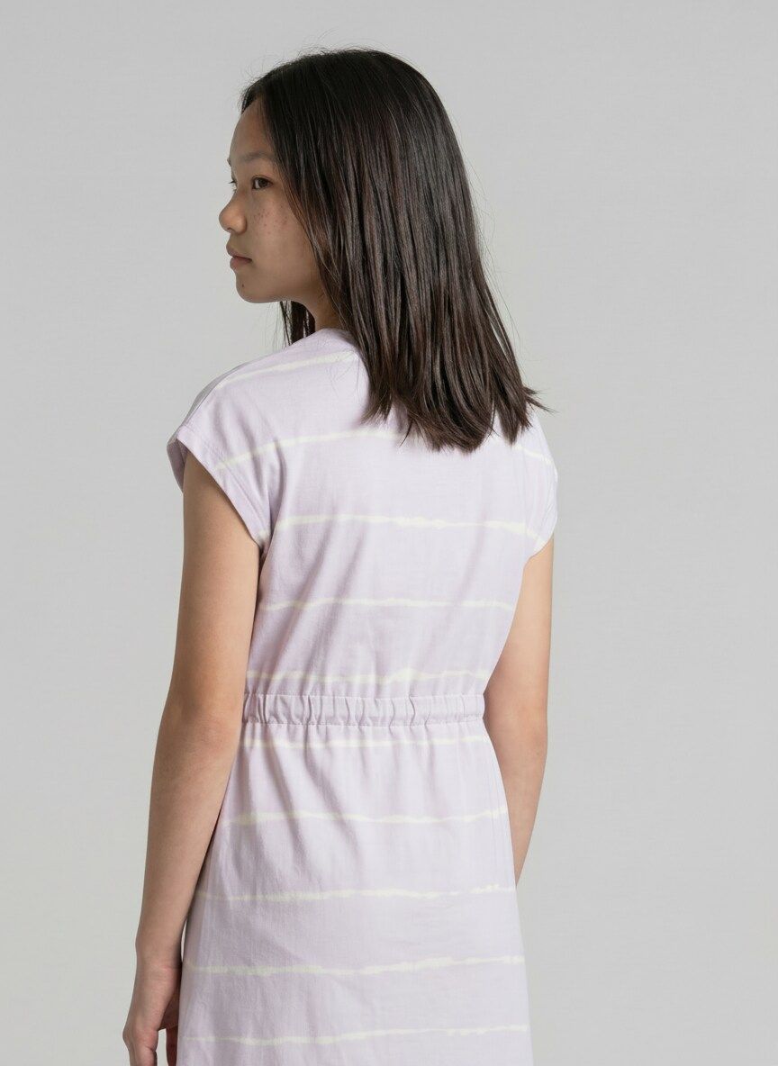 TOM TAILOR Mini-Kleid mit Streifenmuster