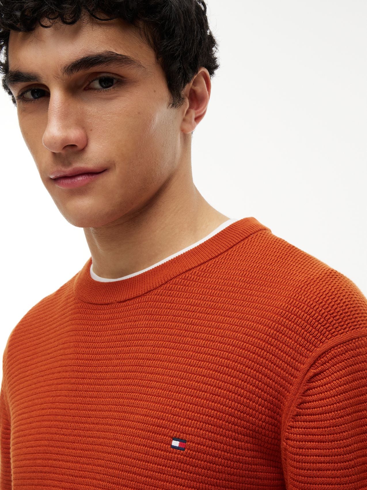 TOMMY HILFIGER SEASONAL STRUCTURE CREW NECK