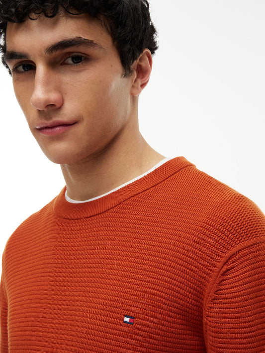TOMMY HILFIGER SEASONAL STRUCTURE CREW NECK