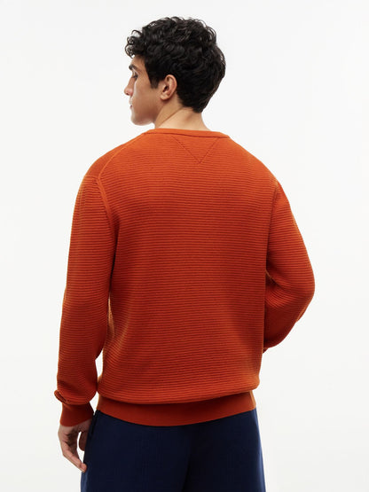 TOMMY HILFIGER SEASONAL STRUCTURE CREW NECK