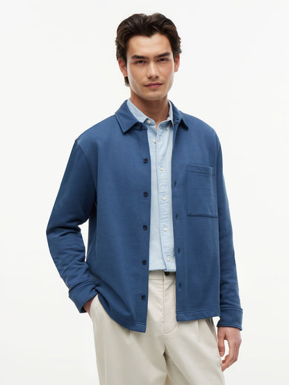 TOMMY HILFIGER ESSENTIAL TERRY OVERSHIRT