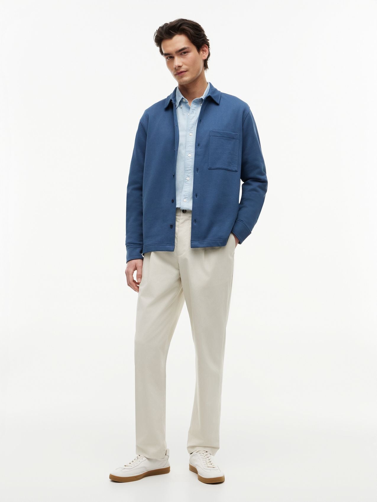 TOMMY HILFIGER ESSENTIAL TERRY OVERSHIRT