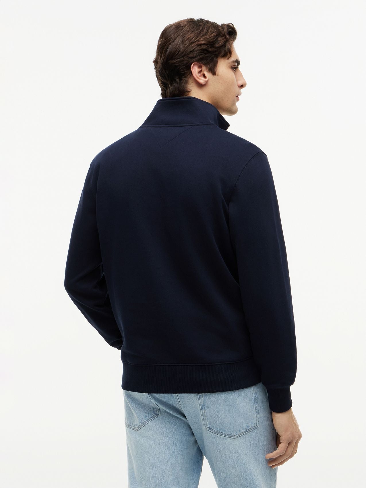 TOMMY HILFIGER ESSENTIAL TERRY NEW 1/4 ZIP
