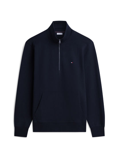 TOMMY HILFIGER ESSENTIAL TERRY NEW 1/4 ZIP