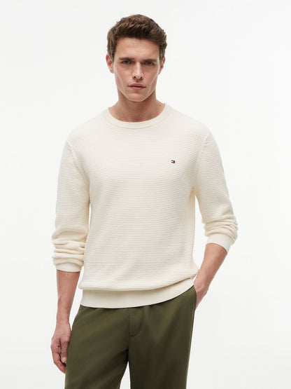 TOMMY HILFIGER SEASONAL STRUCTURE CREW NECK