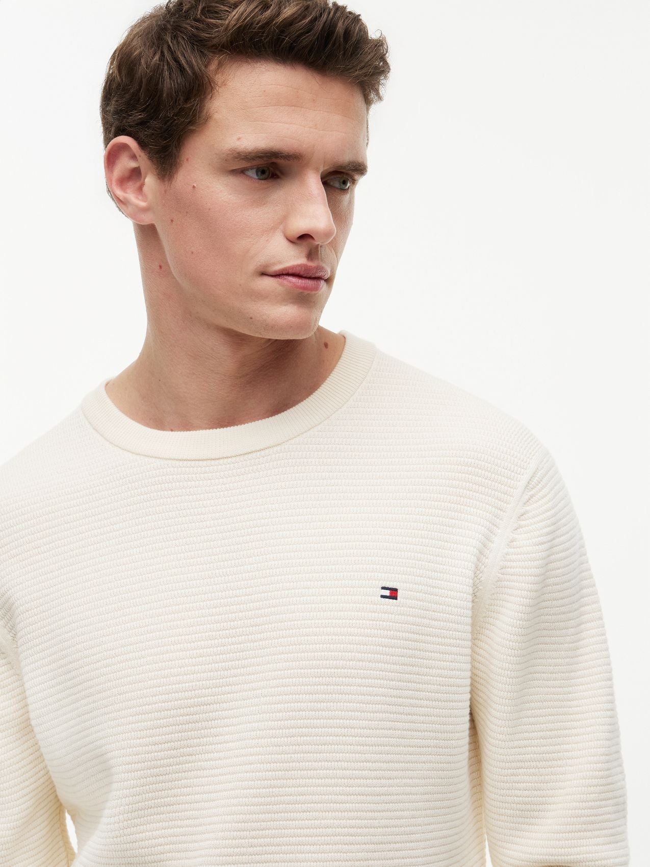 TOMMY HILFIGER SEASONAL STRUCTURE CREW NECK