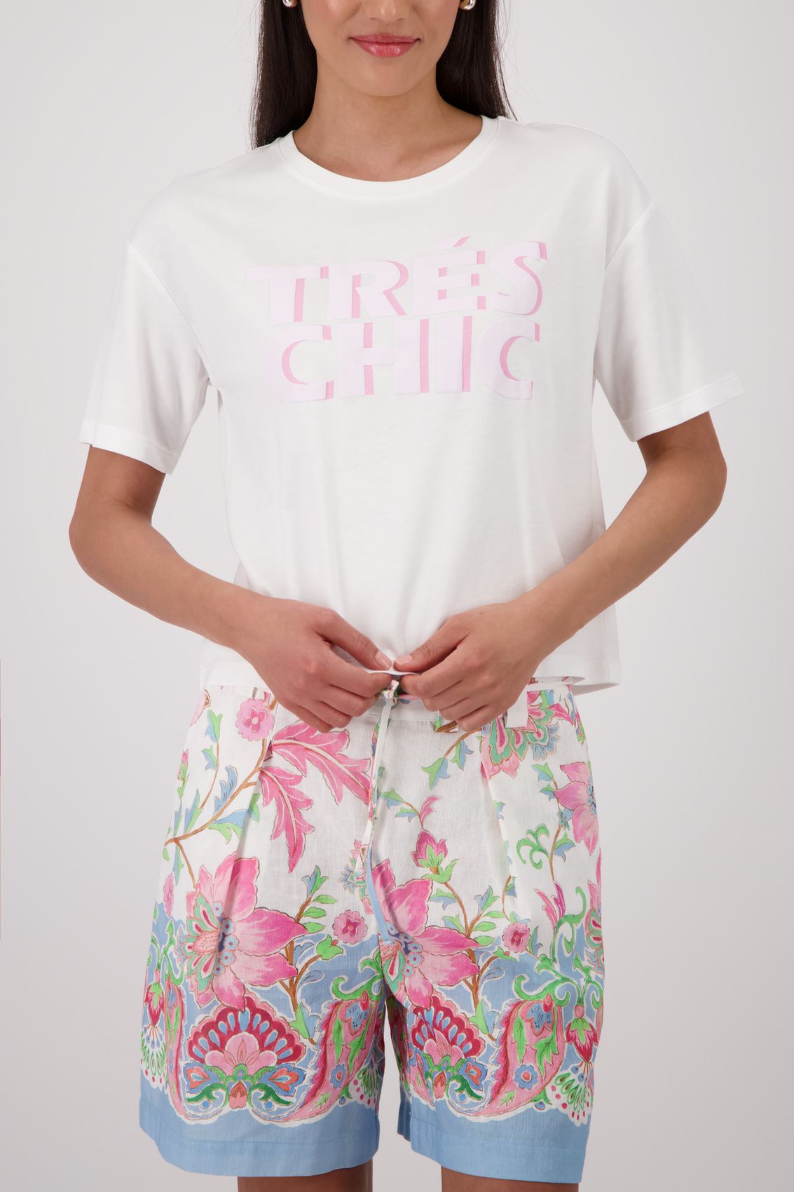 MONARI T-Shirt mit Flexdruck