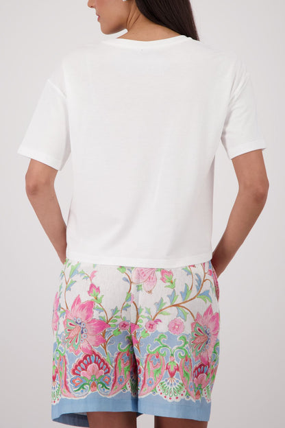 MONARI T-Shirt mit Flexdruck