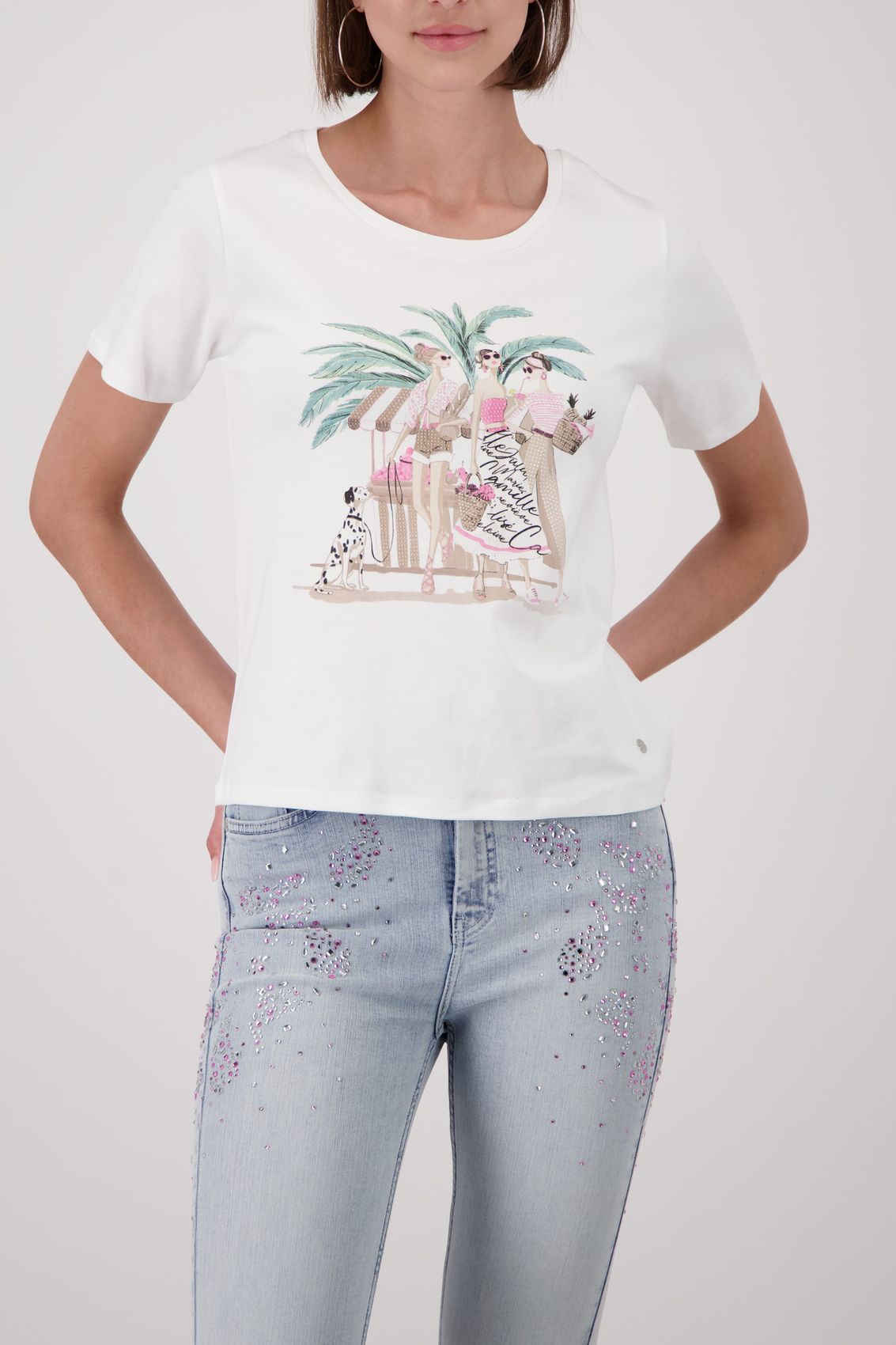 MONARI T-Shirt, cream