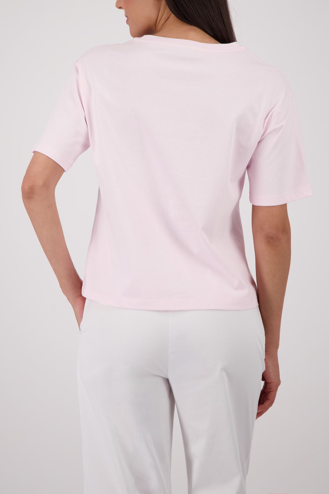 MONARI T-Shirt mit „Sea you sun“-Schriftzug