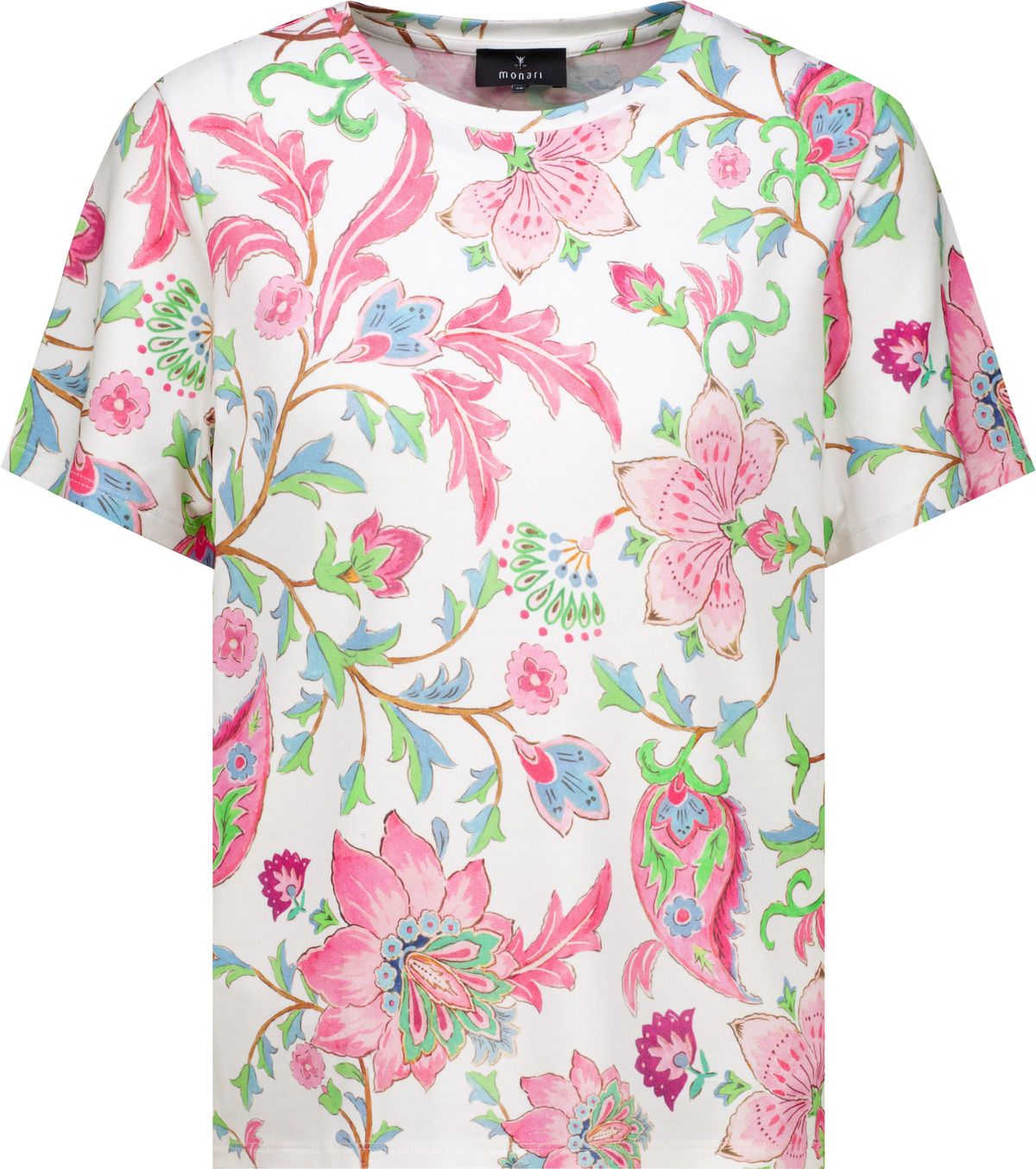 MONARI T-Shirt mit Blumenmuster