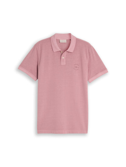 TOM TAILOR Piqué Poloshirt mit Logo-Print L