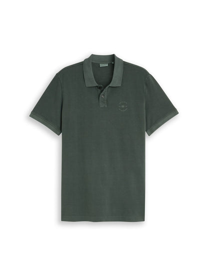 TOM TAILOR Piqué Poloshirt mit Logo-Print XXXL