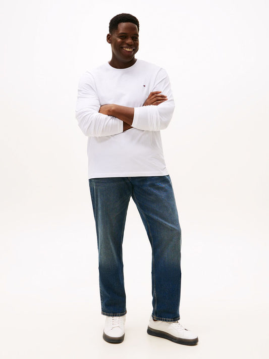 TOMMY HILFIGER BT-STRETCH SLIM FIT L/S TEE-B