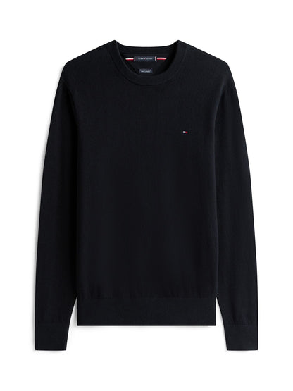 TOMMY HILFIGER PIMA ORG CTN CASHMERE CREW NECK