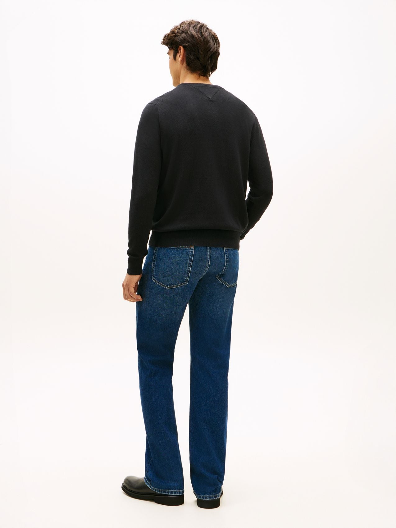TOMMY HILFIGER PIMA ORG CTN CASHMERE CREW NECK