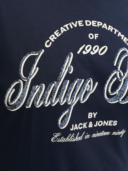 JACK & JONES JJEDENVER GRAPHIC TEE SS O-NECK SN PLS