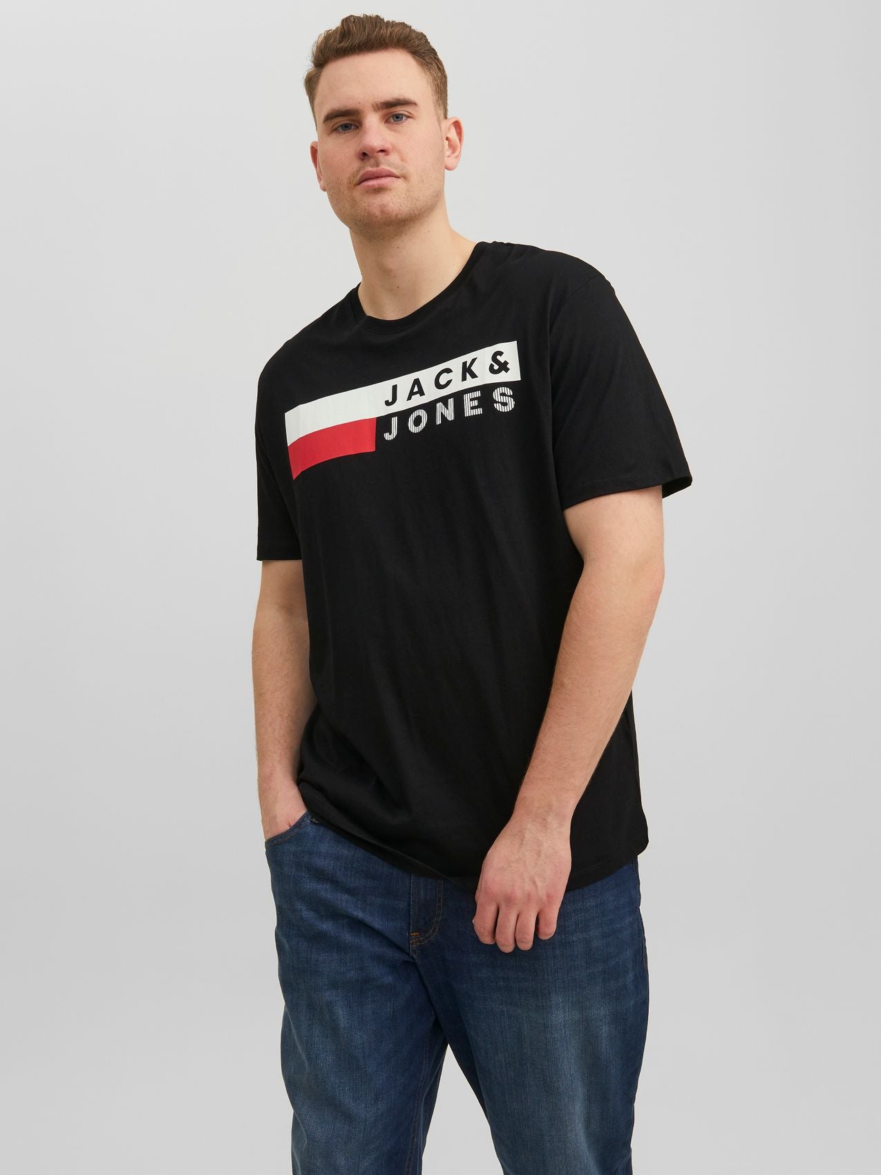 JACK & JONES JJECORP LOGO TEE SS O-NECK NOOS PLS