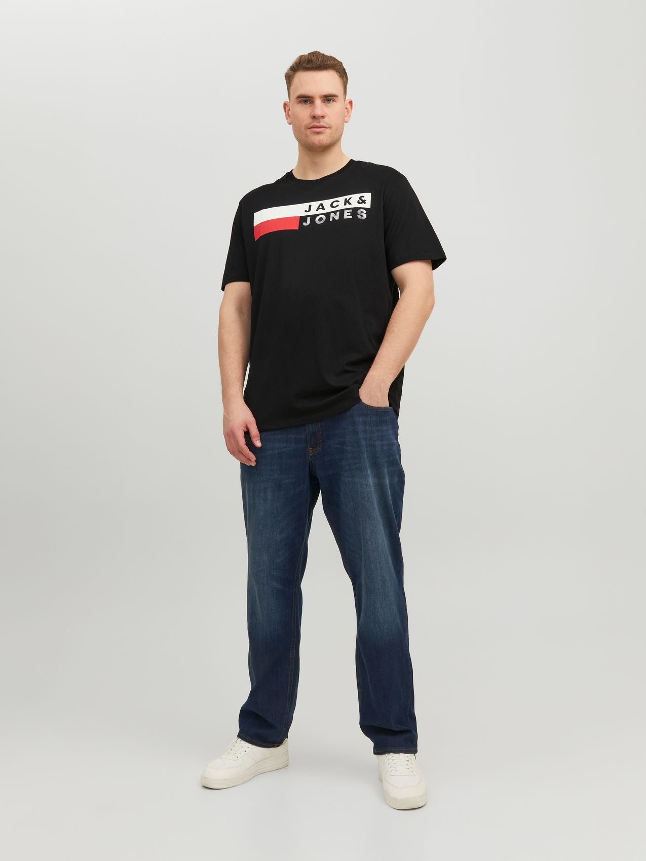 JACK & JONES JJECORP LOGO TEE SS O-NECK NOOS PLS