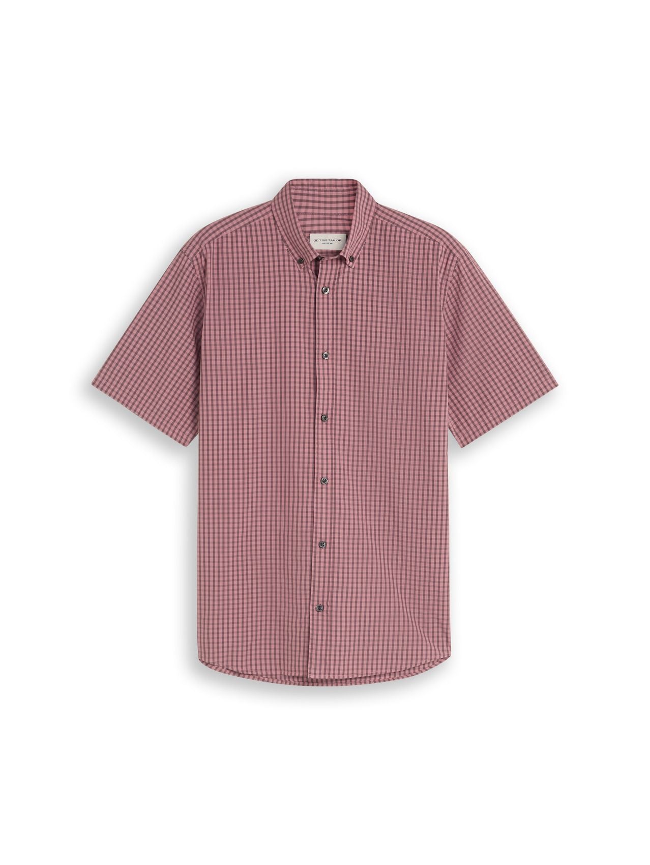TOM TAILOR Regular Fit Kurzarmhemd mit Karomuster XXL
