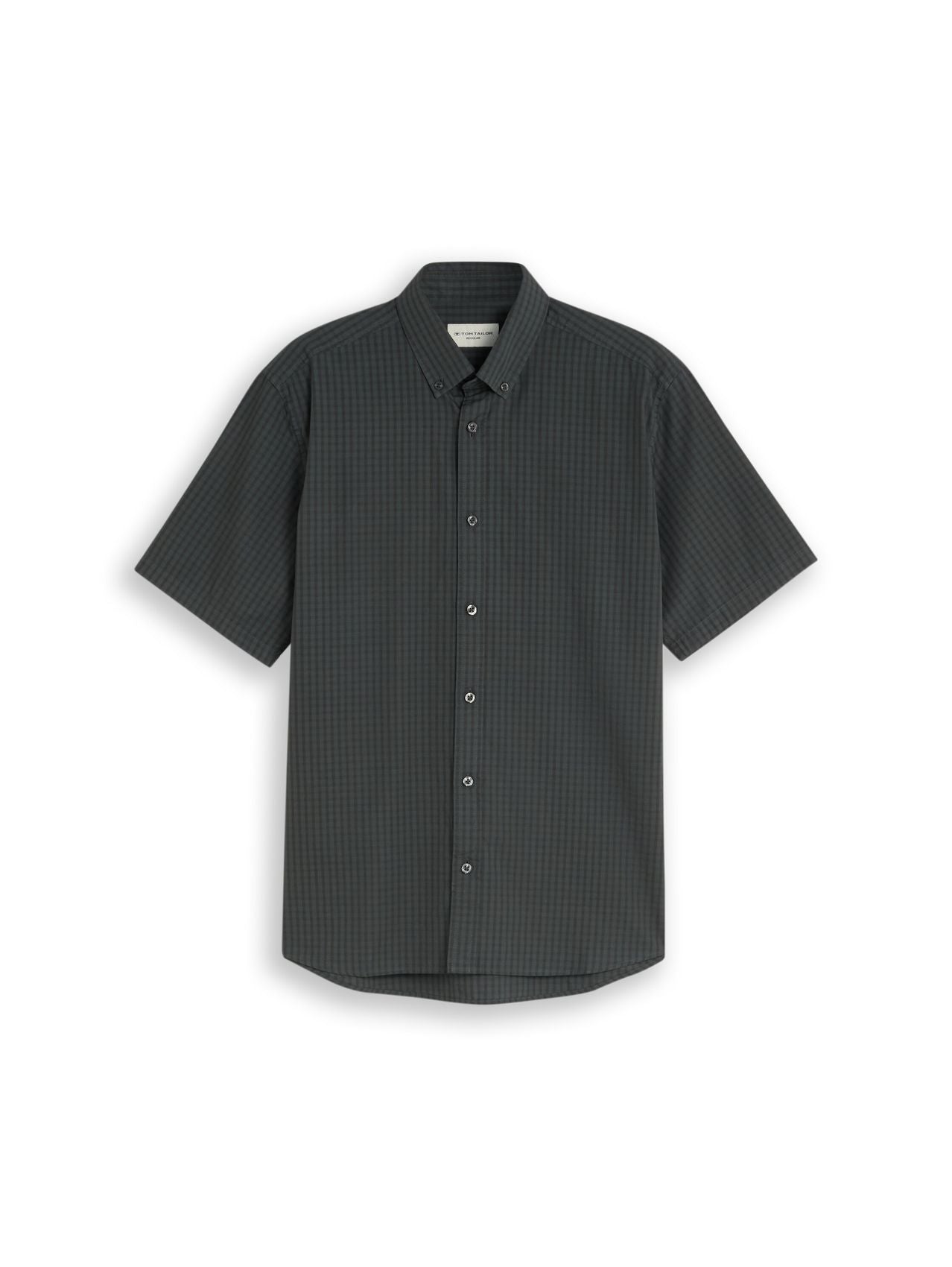TOM TAILOR Regular Fit Kurzarmhemd mit Karomuster XXL