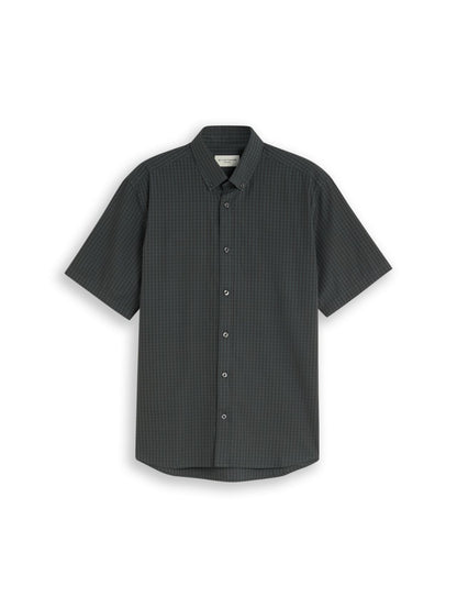 TOM TAILOR Regular Fit Kurzarmhemd mit Karomuster XXL